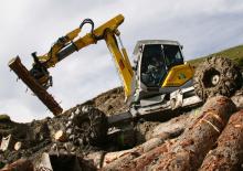 Excavatoare mobile Menzi M340