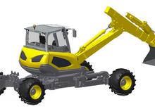 Excavatoare mobile Menzi M340