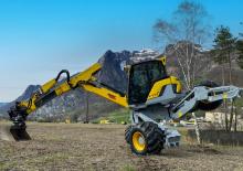 Excavatoare mobile Menzi M425x