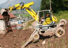 Excavatoare mobile Menzi M520