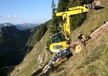 Excavatoare mobile Menzi M535