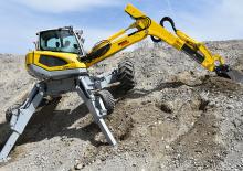 Excavatoare mobile Menzi M535x