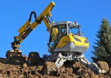 Excavatoare mobile Menzi M540