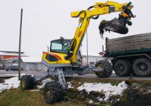 Excavatoare mobile Menzi M545