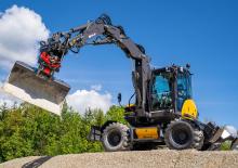 Excavatoare pe roți Mecalac 11MWR