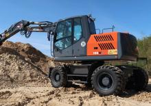 Excavatoare pe roți Atlas 140 W