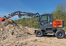 Excavatoare pe roți Atlas 155 W