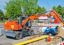 Excavatoare pe roți Atlas 160 W