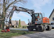 Excavatoare pe roți Atlas 165 W