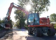Excavatoare pe roți Atlas 175 W-SR