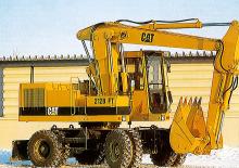 Excavatoare pe roți Caterpillar 212B