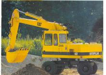 Excavatoare pe roți Caterpillar 214B