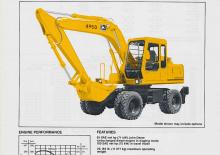 Excavatoare pe roți John Deere Construction 495D