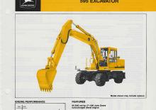 Excavatoare pe roți John Deere Construction 595