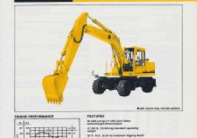 Excavatoare pe roți John Deere Construction 595D