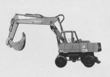 Excavatoare pe roți Fuchs 713 MU