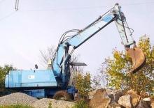 Excavatoare pe roți Fuchs 714 M