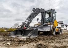 Excavatoare pe roți Mecalac 9MWR