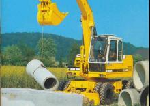 Excavatoare pe roți Liebherr A 902