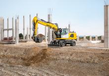 Excavatoare pe roți Liebherr A 920 Litronic