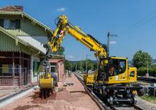Excavatoare pe roți Liebherr A 922 Rail Litronic G6.0