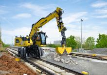 Excavatoare pe roți Liebherr A 924 Rail Litronic