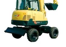 Excavatoare pe roți Yanmar B 55 W 8-1