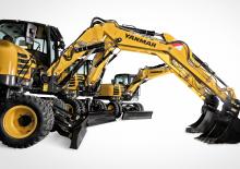 Excavatoare pe roți Yanmar B 75 Circular