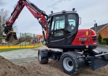 Excavatoare pe roți Yanmar B95W MB 