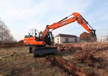 Excavatoare pe roți Doosan DX 140 W