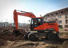 Excavatoare pe roți Doosan DX 190 W