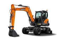 Excavatoare pe roți Doosan DX57W-7