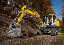 Excavatoare pe roți Wacker Neuson EW 100