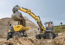 Excavatoare pe roți Wacker Neuson EW 100