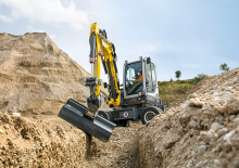 Excavatoare pe roți Wacker Neuson EW 65