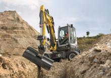 Excavatoare pe roți Wacker Neuson EW 65