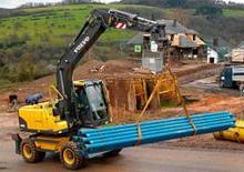 Excavatoare pe roți Volvo EW140C