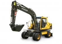 Excavatoare pe roți Volvo EW145B Prime