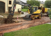 Excavatoare pe roți Volvo EW160C