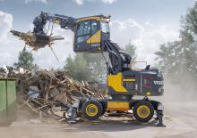 Excavatoare pe roți Volvo EW160E
