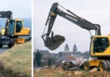 Excavatoare pe roți Volvo EW180B