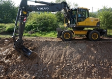 Excavatoare pe roți Volvo EW180C