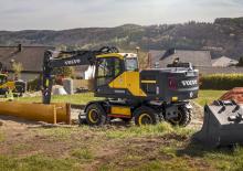 Excavatoare pe roți Volvo EW180E