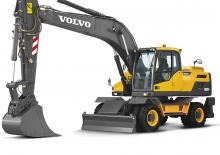 Excavatoare pe roți Volvo EW205D