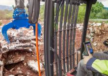 Excavatoare pe roți Volvo EW240E MH