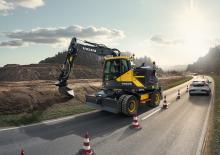 Excavatoare pe roți Volvo EWR150E