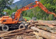 Excavatoare pe roți Fiat Kobelco EX 95 WT