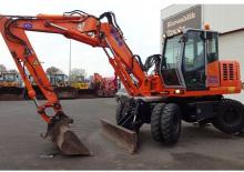 Excavatoare pe roți Fiat-Hitachi FH 120 W