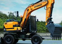 Excavatoare pe roți Hyundai HW140