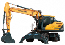 Excavatoare pe roți Hyundai HW180